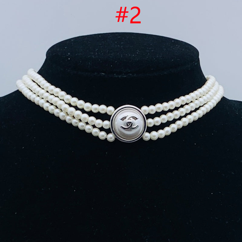 84C7XDE Stylish  Earrings  Necklaces