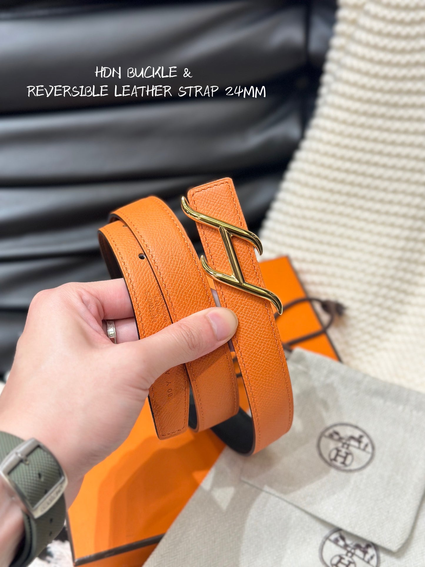 1WH193PDE Stylish  High quality belt With full package