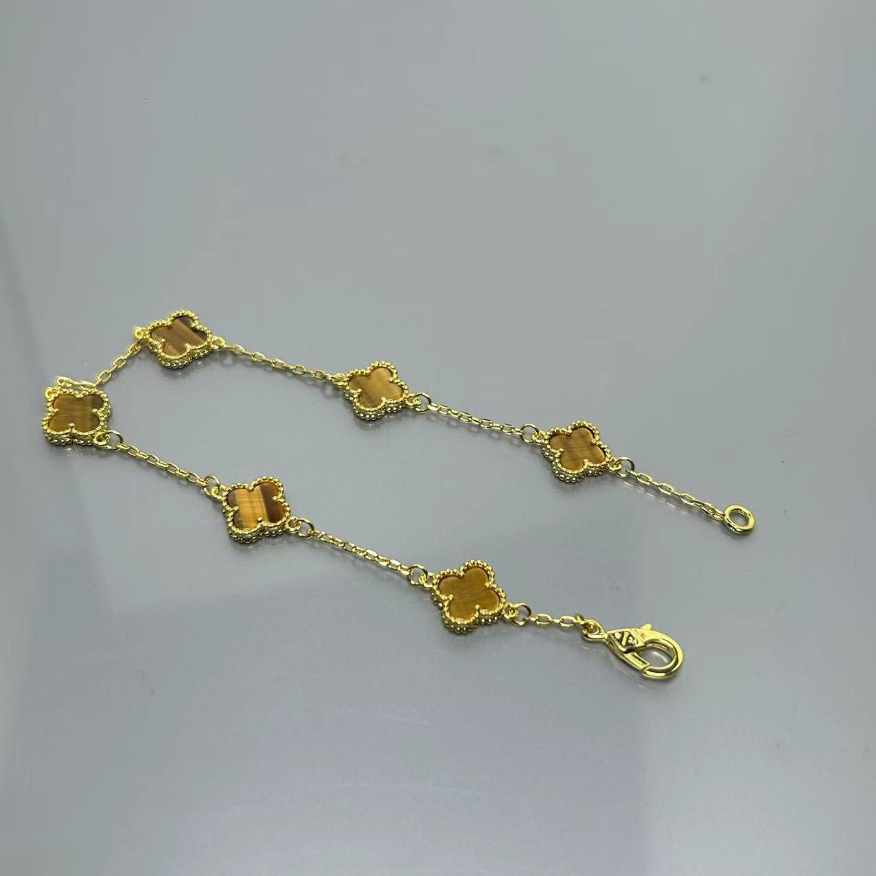 5XVA183KDE Stylishbracelets 6 flowers mini size 0.9cm flower