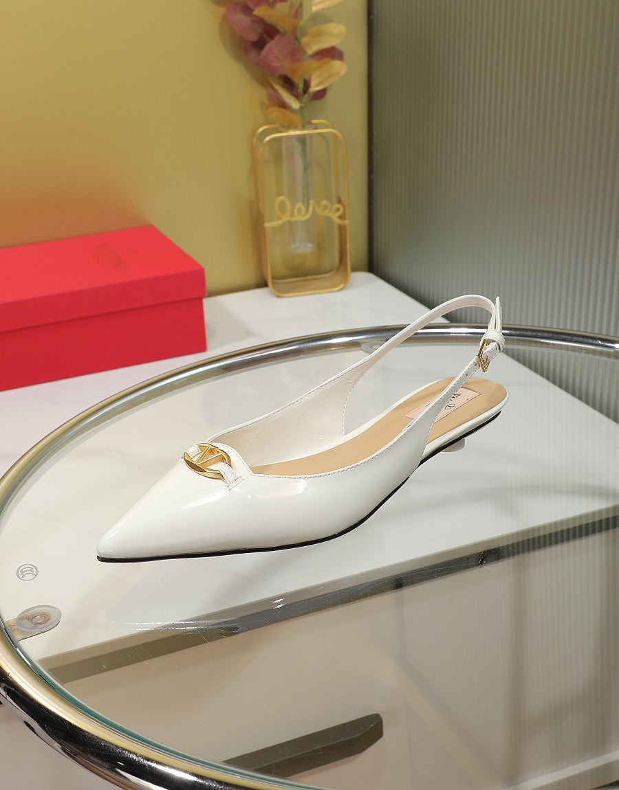 245RVL11ZDE Stylish leather  High heels