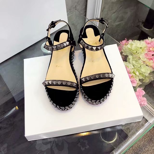 J4A59ZDE Stylish leather High heels 6cm