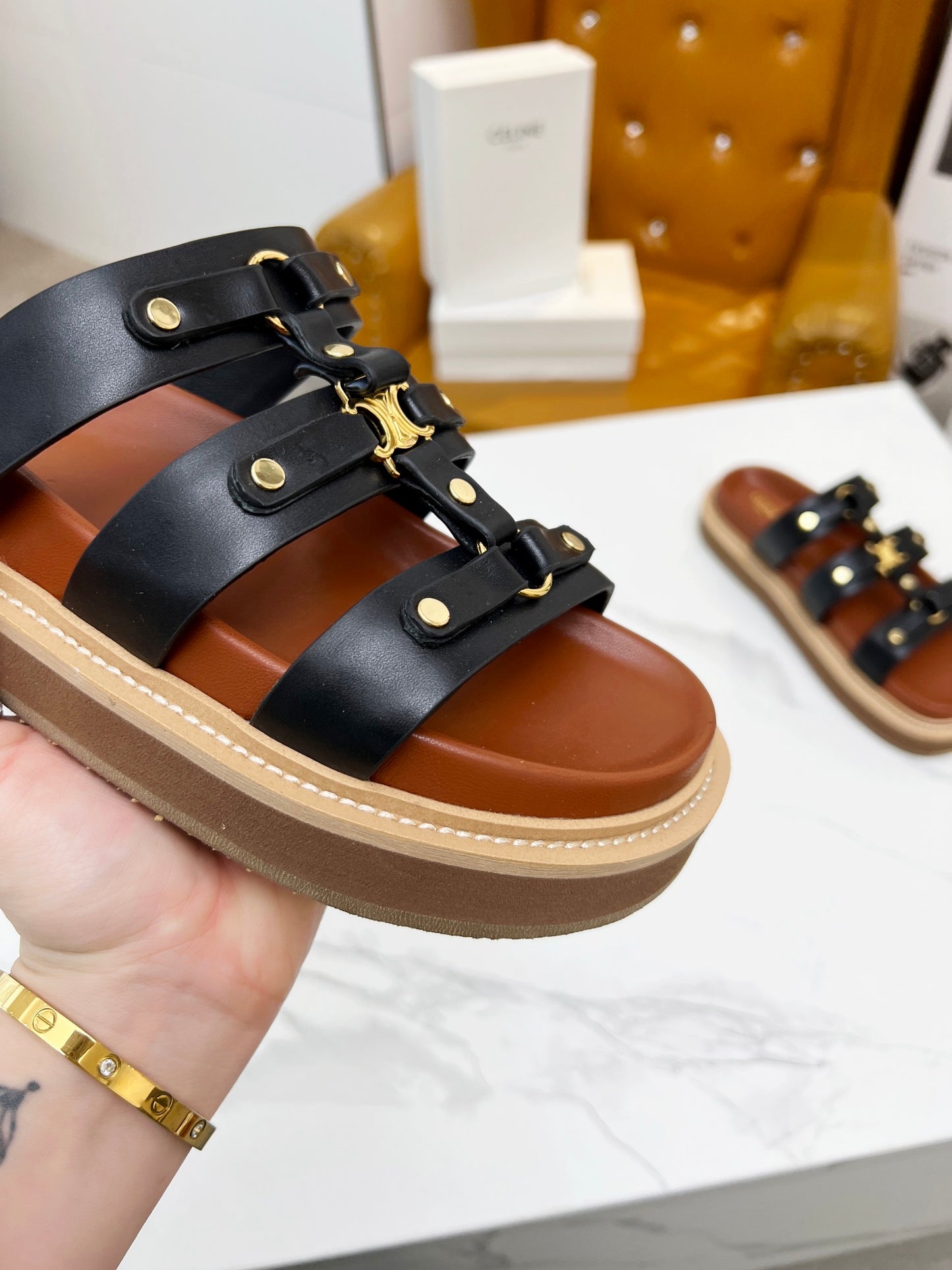 245RN1ZDE Stylish leather shoes 