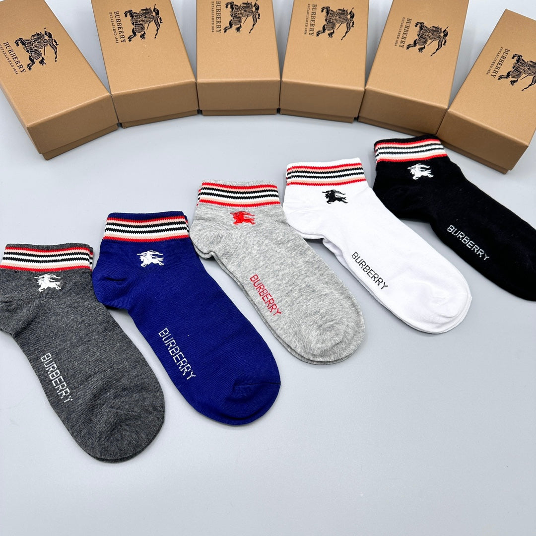 235QH39SDE Stylish socks(5 pairs )