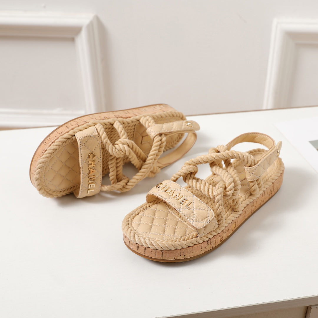 245RC15ZDE Stylish genuine leather sandals