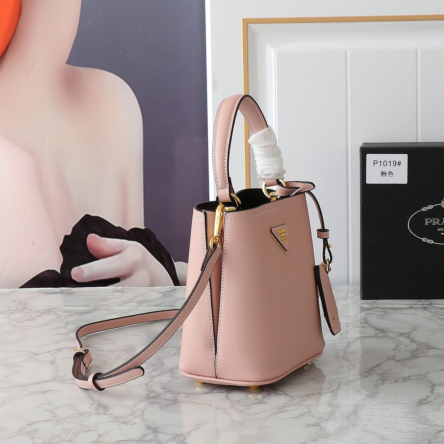 1WP102BDE Stylish leather bag