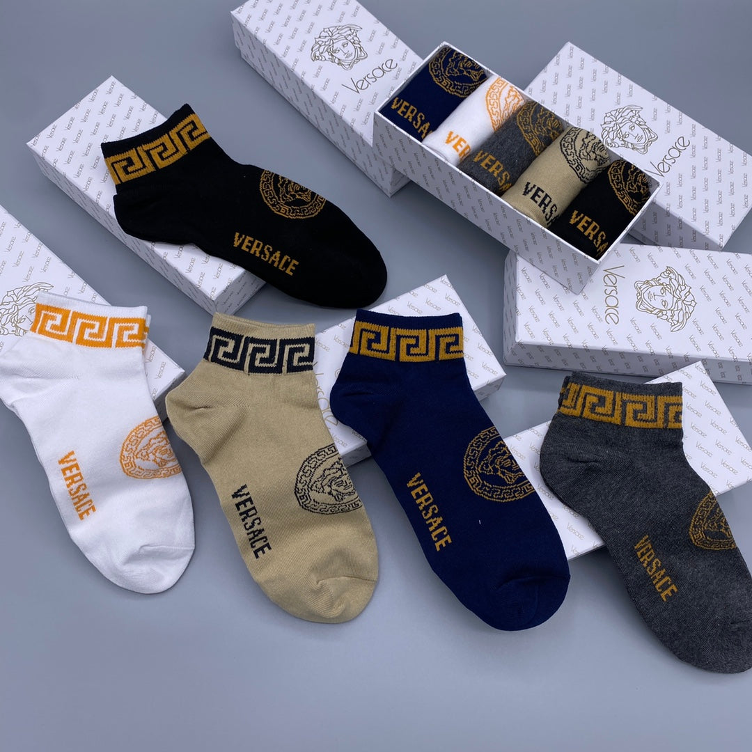 235QV53SDE Stylish socks(5 pairs )