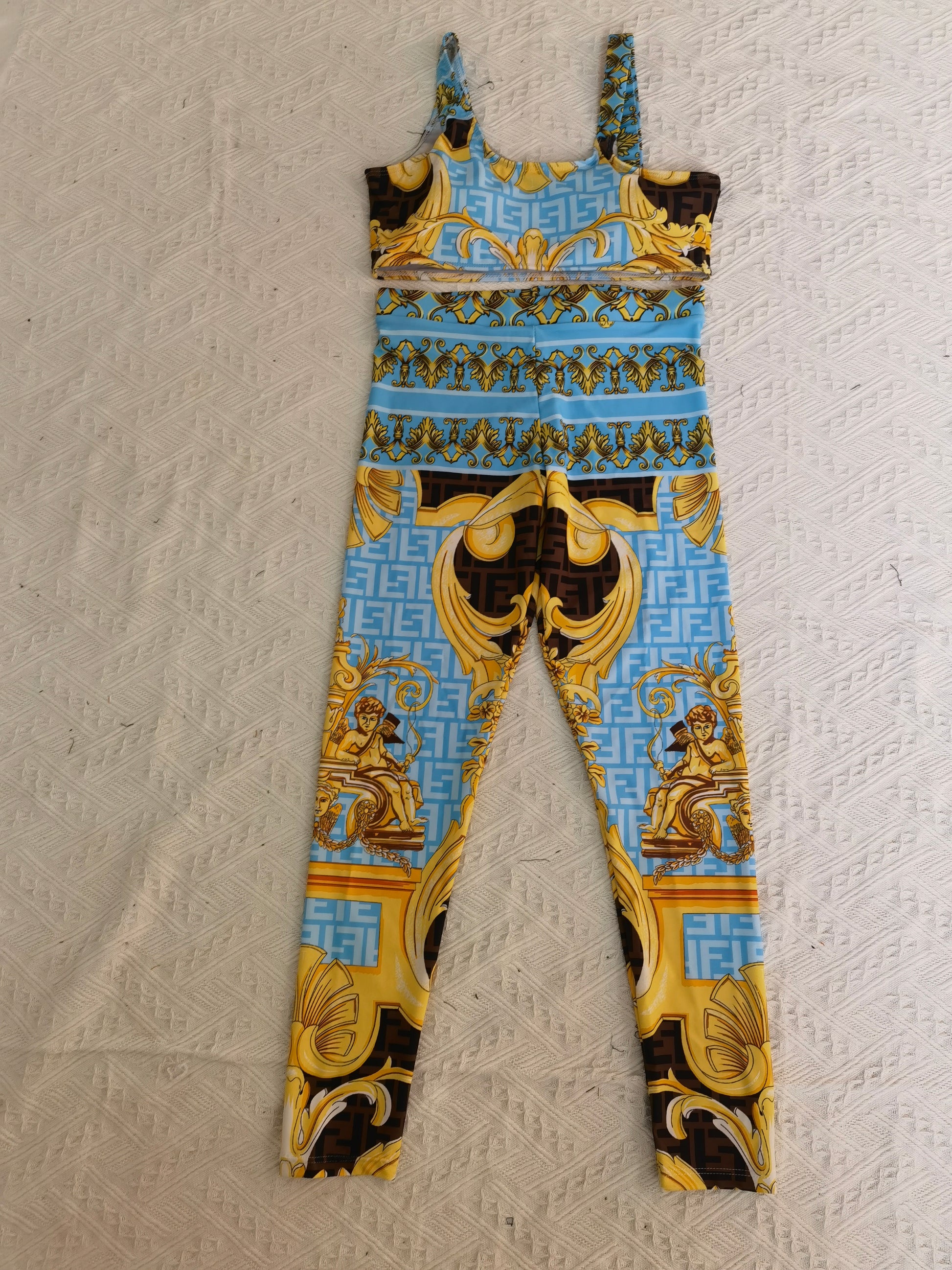 14F42YDE Stylish Long sleeve swimsuit