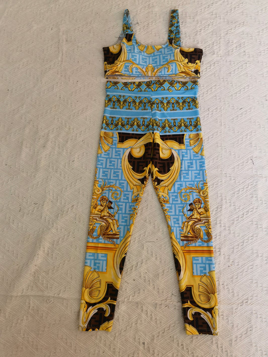 14F42YDE Stylish Long sleeve swimsuit