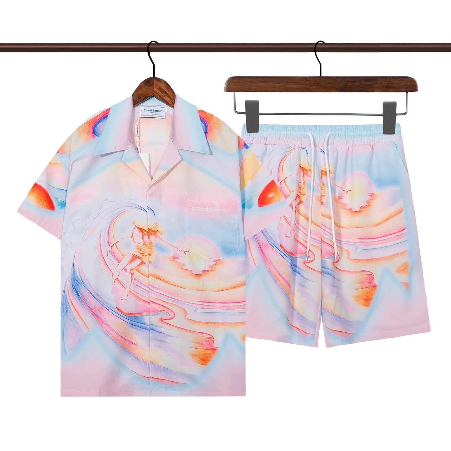 135RA139UDE Stylish shirt and shorts set