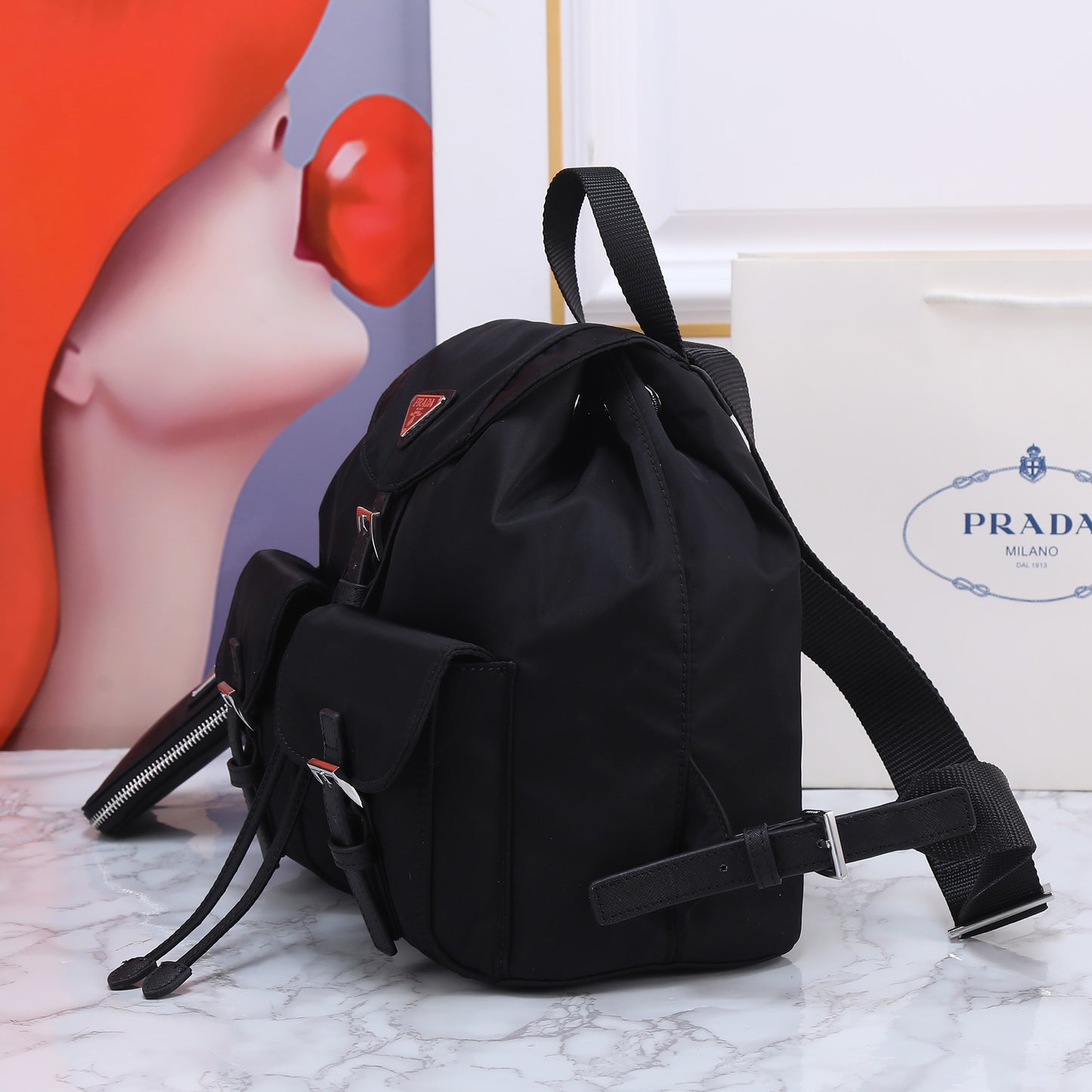 1XPD71BDE Stylish leather bag 