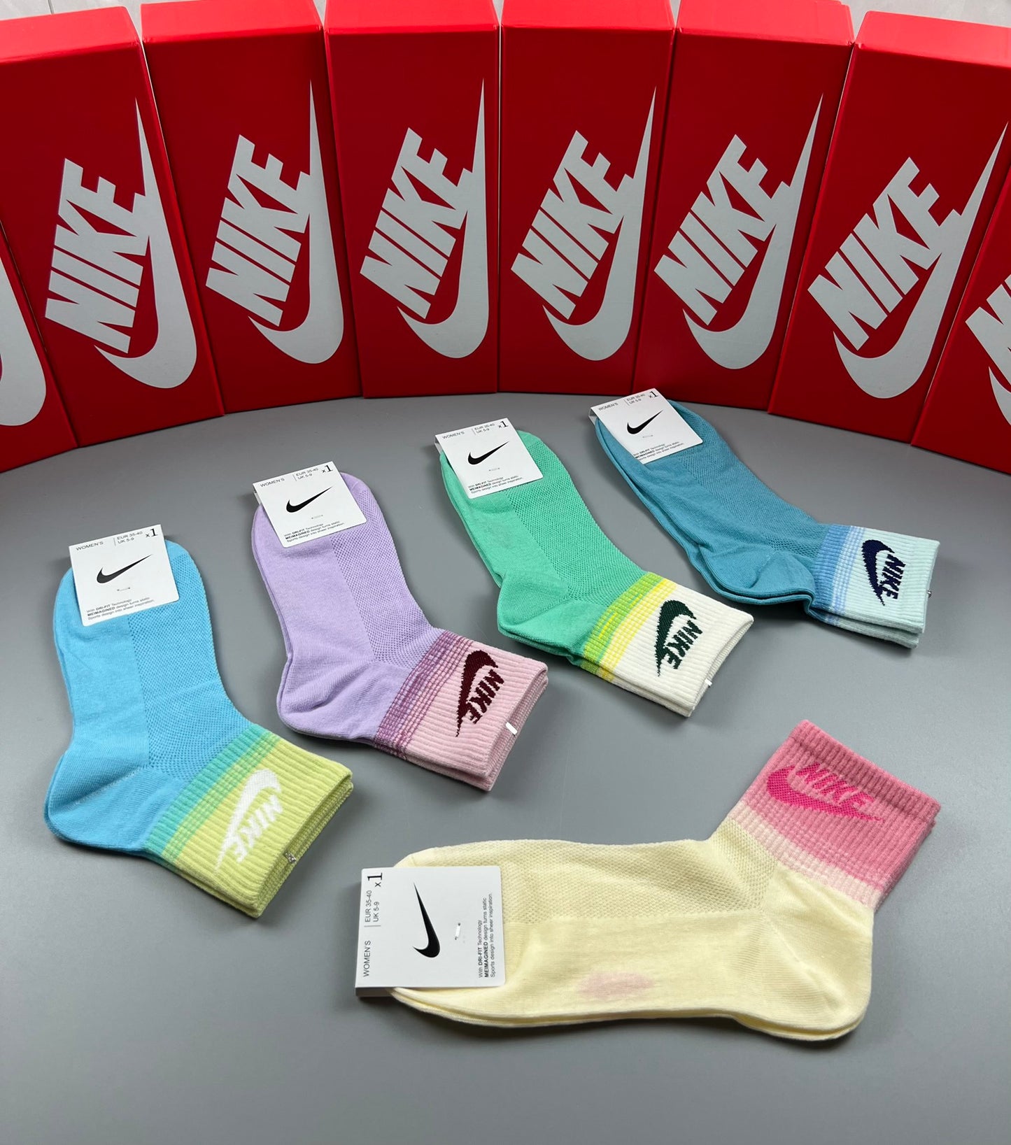 235QA70SDE Stylish socks(5 pairs )