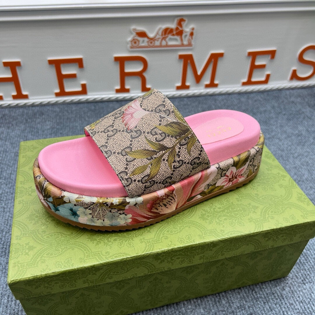 54B122ZDE Stylish slippers  Sole thickness 5.5cm