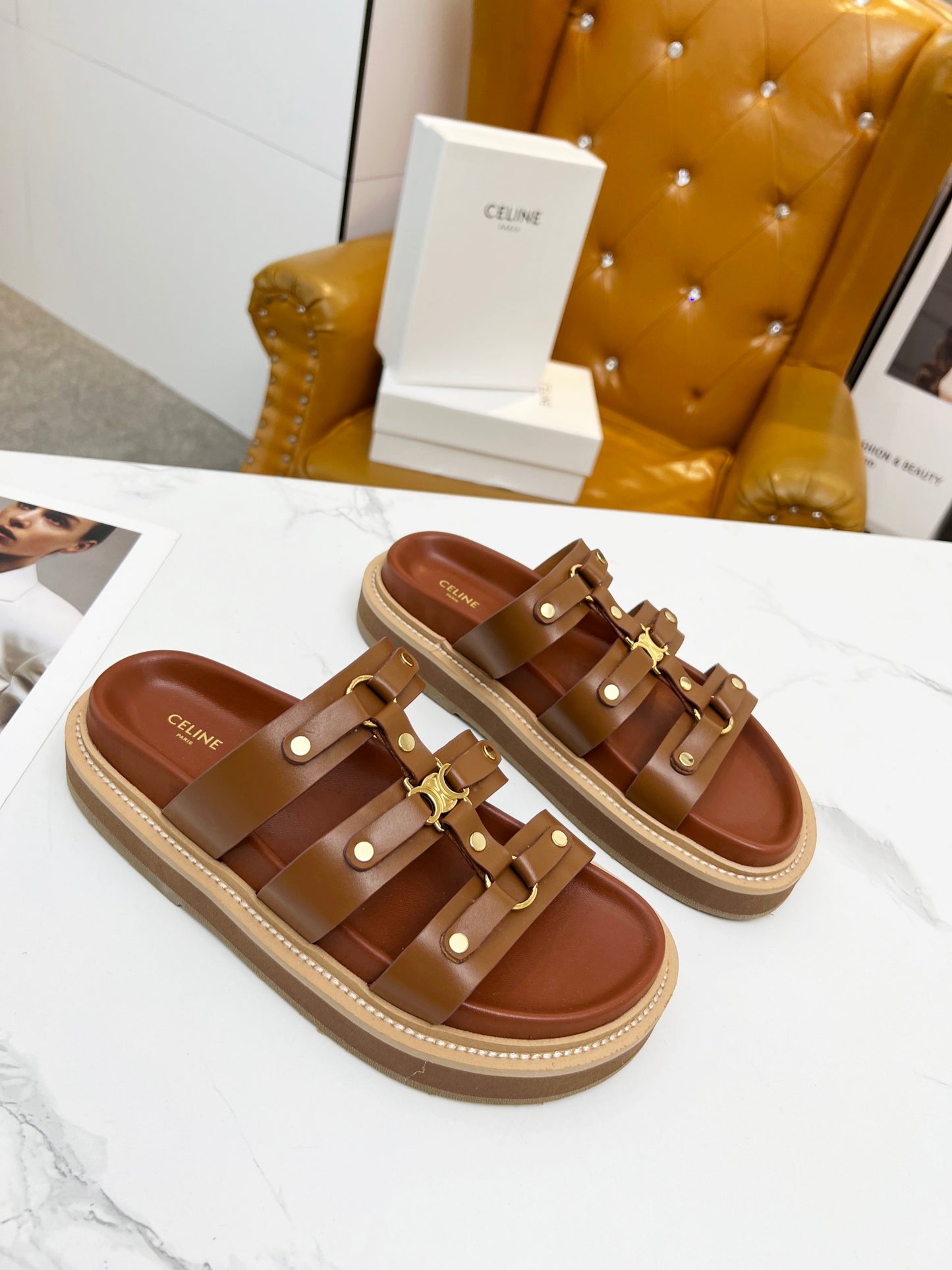 245RN1ZDE Stylish leather shoes 