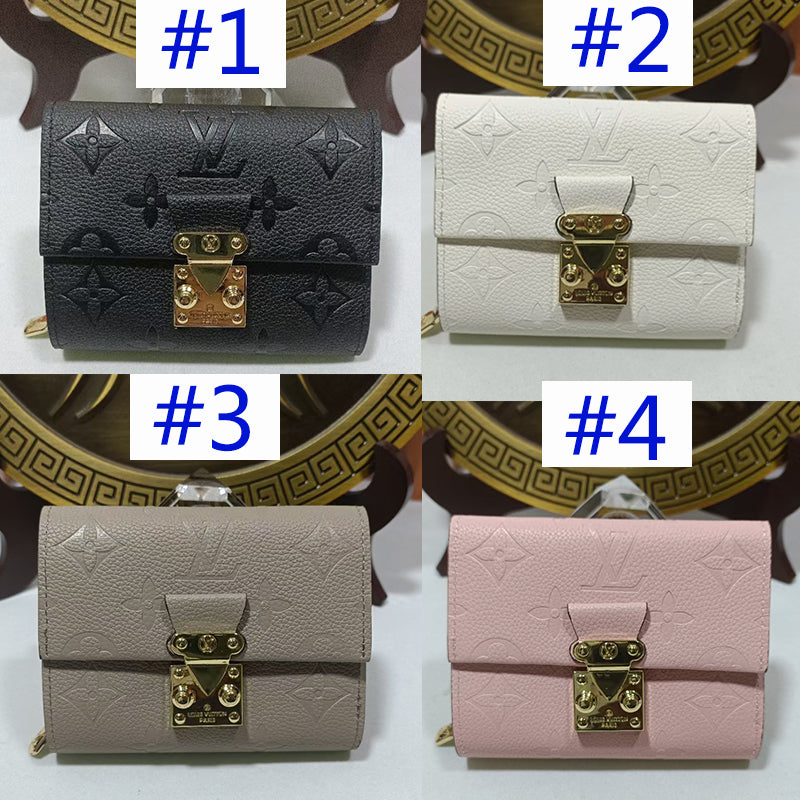 1XB385BDE Stylish leather wallets  ( with boxs)