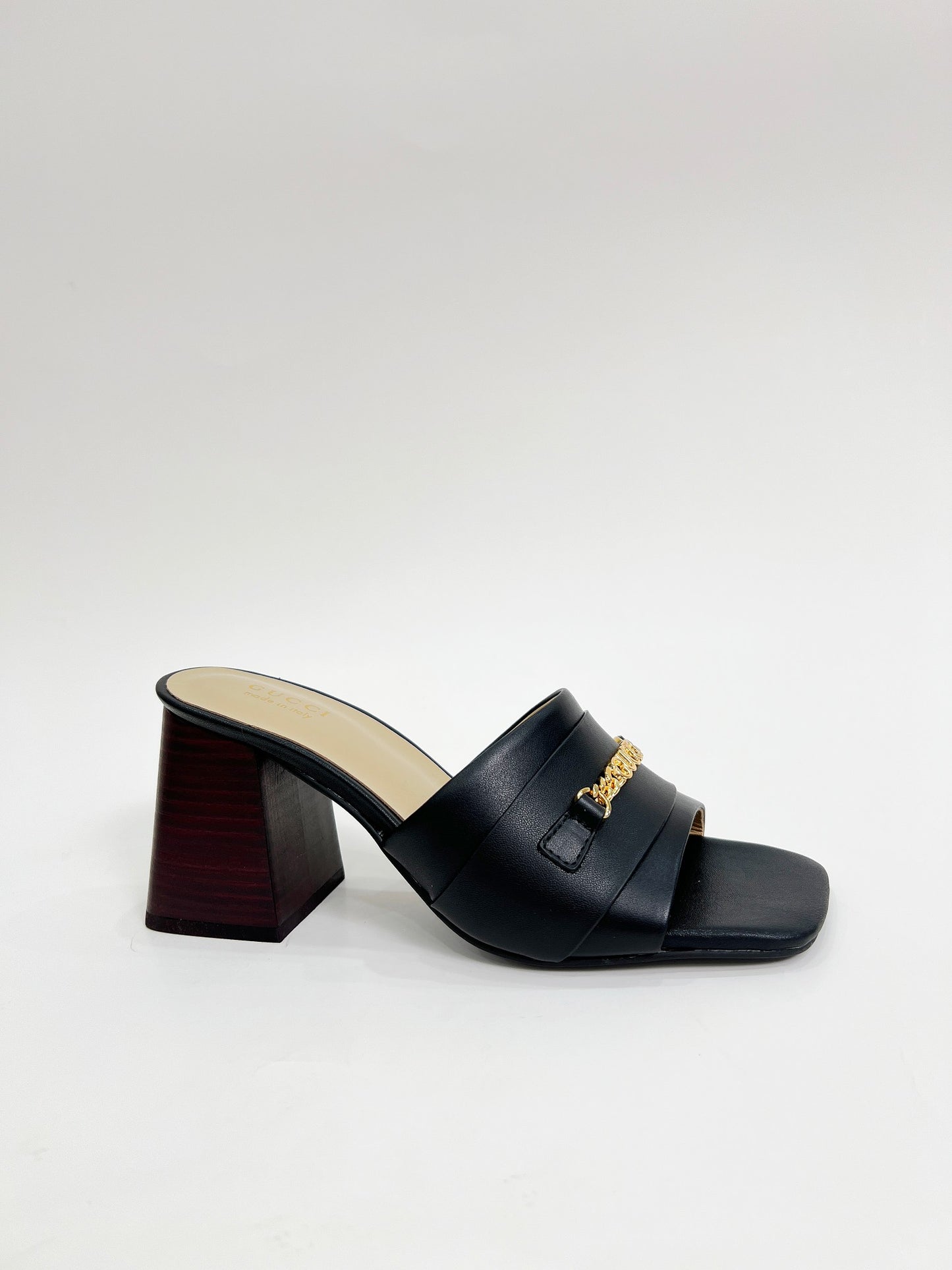 275NB11ZDE Stylish leather High heels