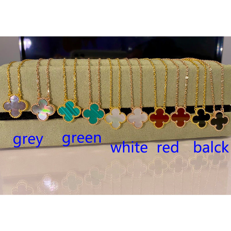 5XVA184XDE Stylish  1 flower necklace