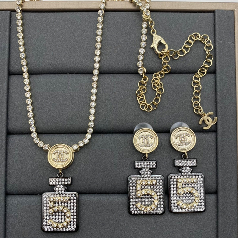 1NC85XDE Stylish  necklace earrings