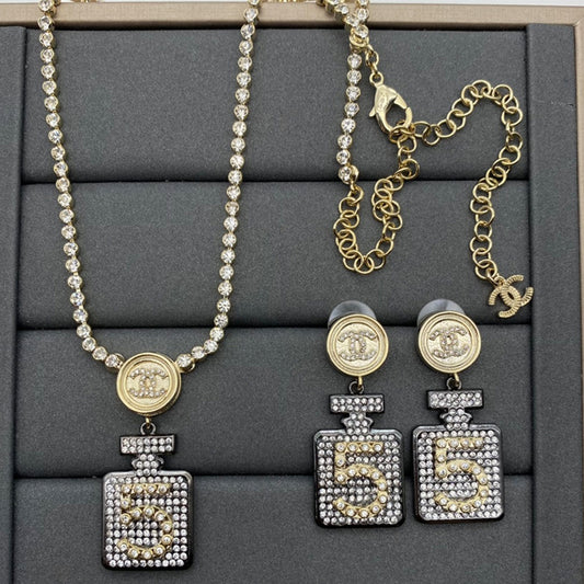 1NC85XDE Stylish  necklace earrings