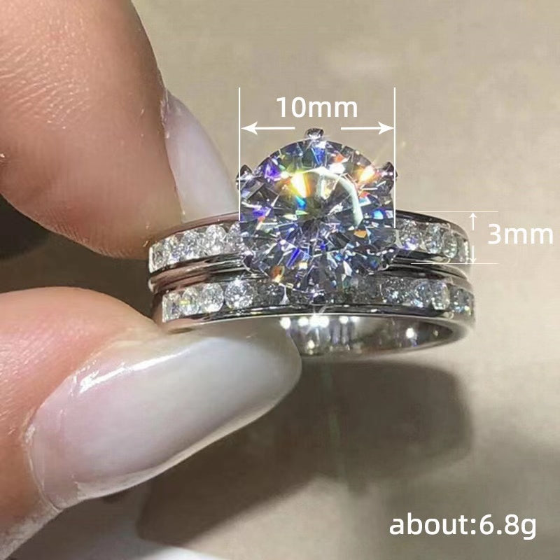 PYA18JDE Stylish  Diamond Ring High Quality Wedding Ring