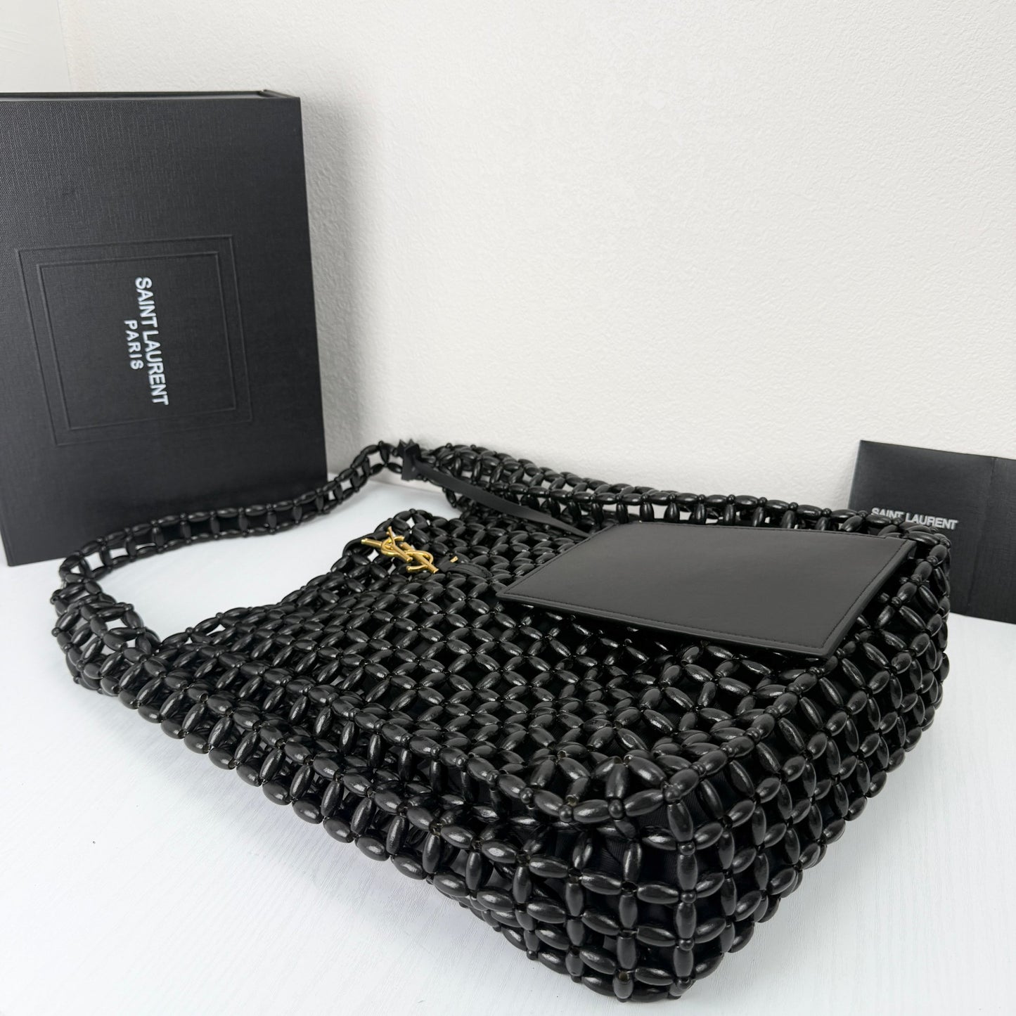 165NSL105BDE Stylish  Woven Bag