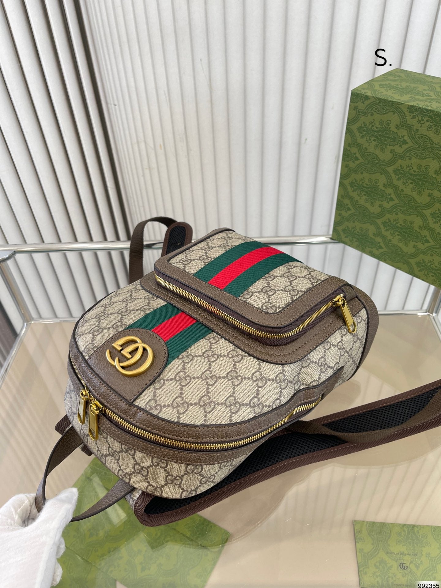 6XB99BDE Stylish leather bag 