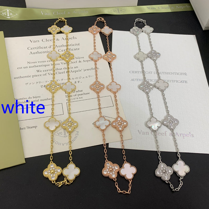 5XV191XDE Stylish  10 flower necklaces