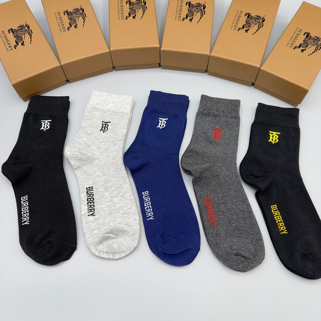 235QR25SDE Stylish socks(5 pairs )