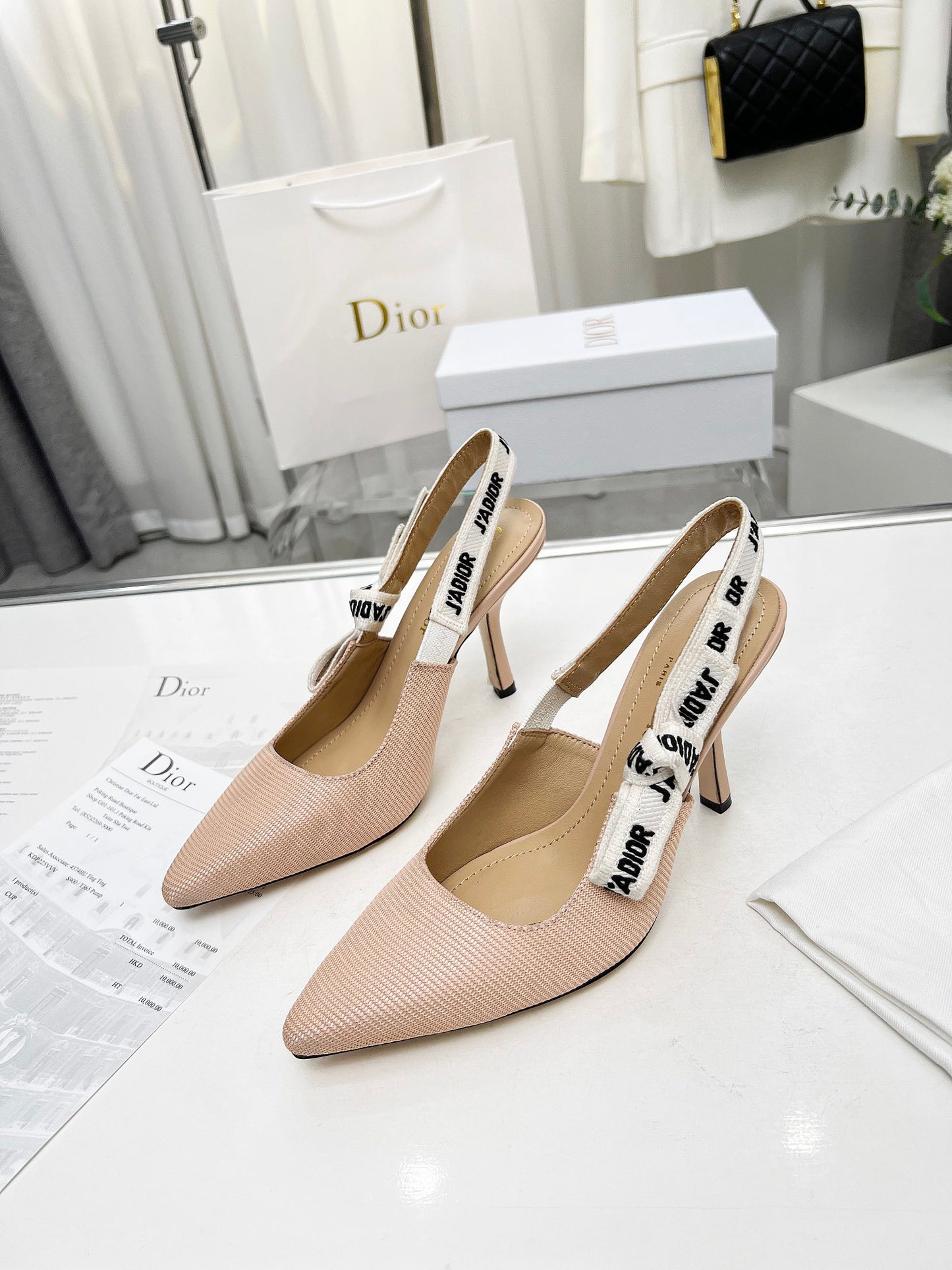 255QD44ZDE Stylish leather High heels