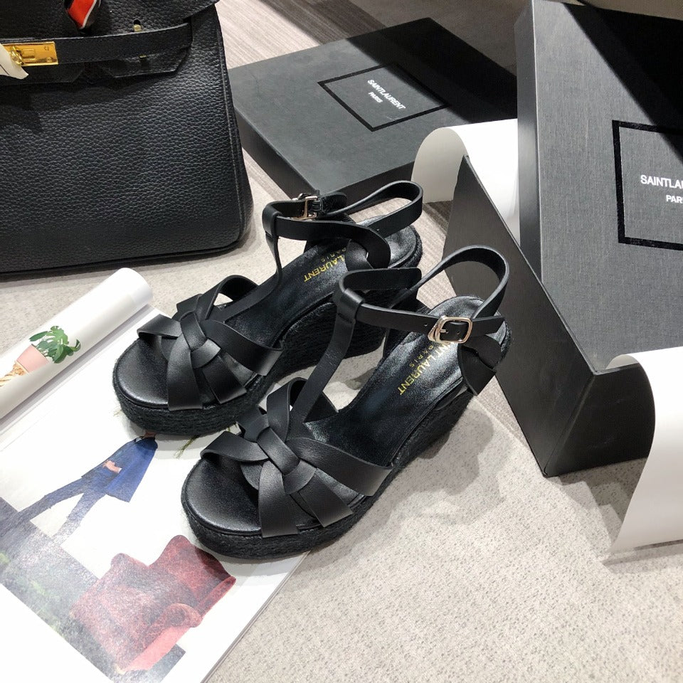 2SL27ZDE Stylish leather High heels