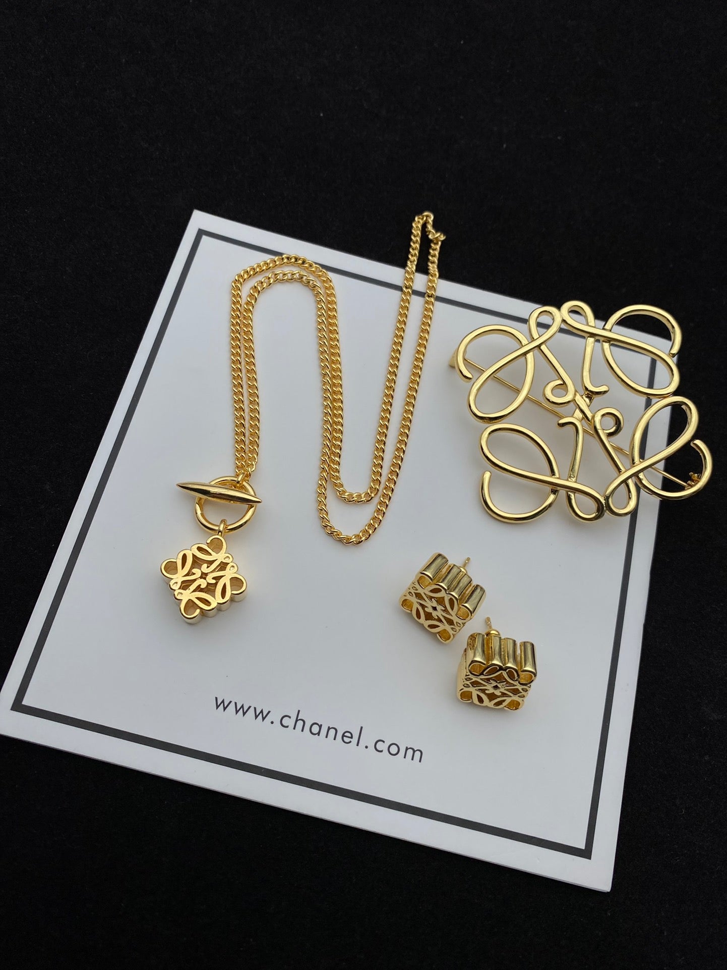 14A600XDE Stylish  Earrings Brooch Necklaces