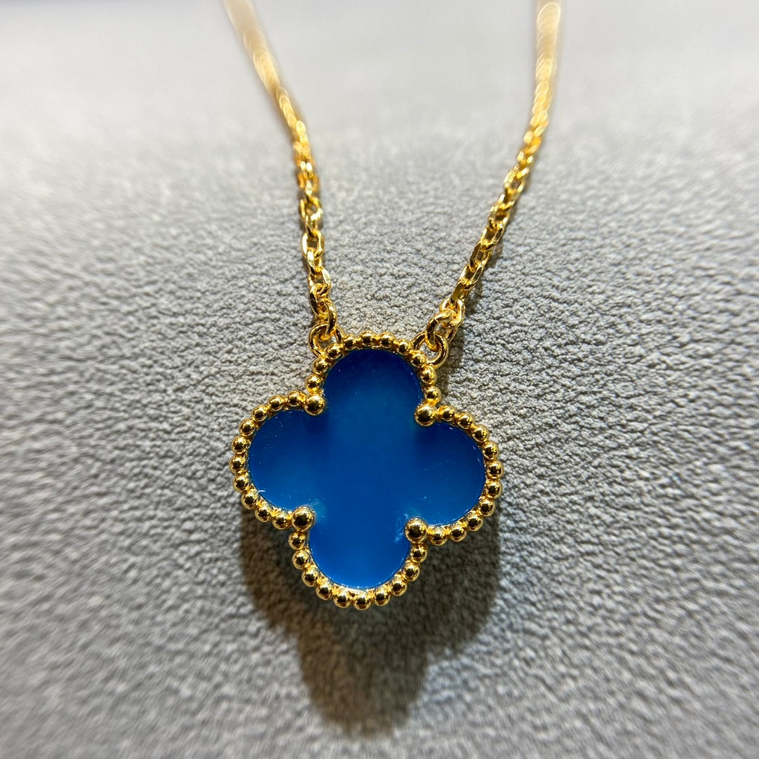 5XVA184XDE Stylish  1 flower necklace