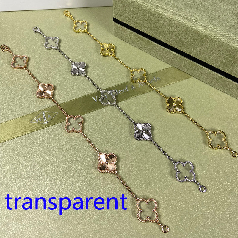 5XVA181KDE Stylish bracelets  5 flowers normal size1.5cm flower