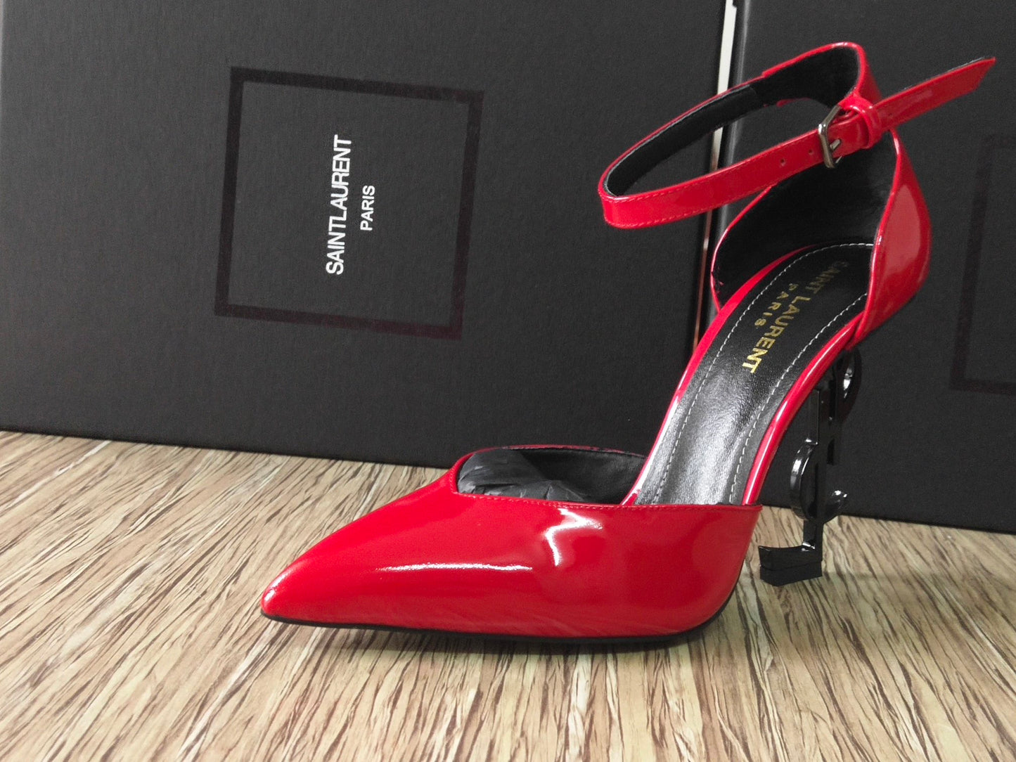 2XSL155ZDE Stylish leather high heels（patent leather）
