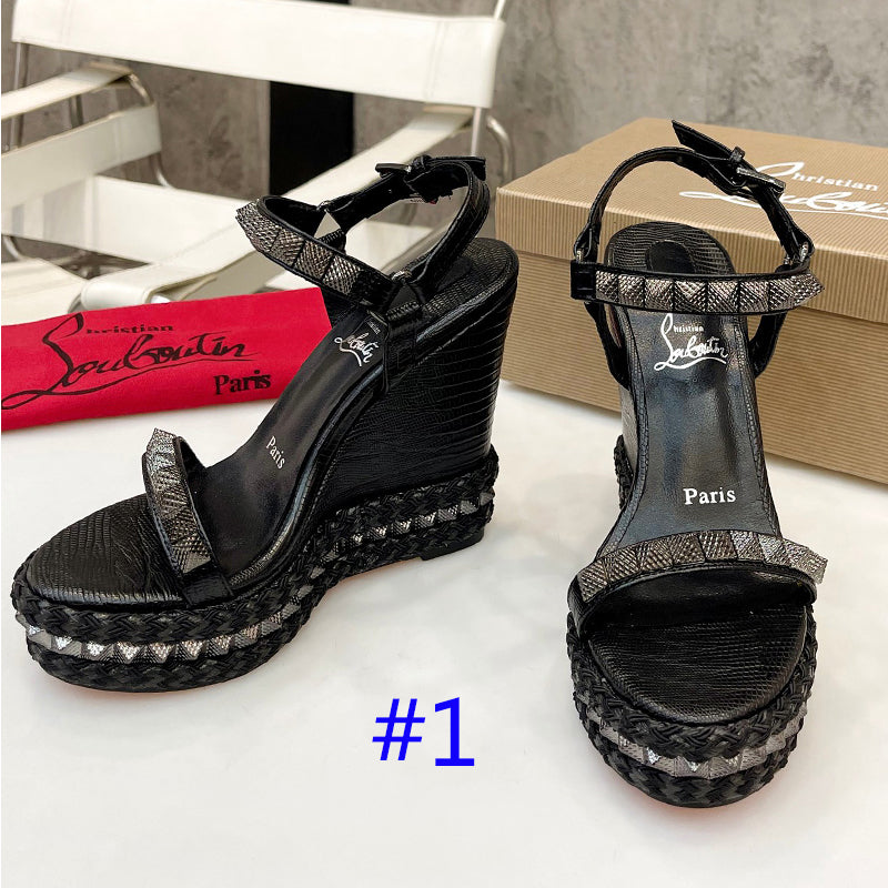 JXA6ZDE Stylish leather High heels 12cm heel