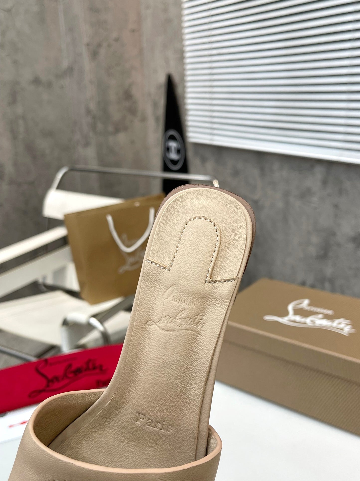 JXA27ZDE Stylish leather High heels Heel height 5.5cm