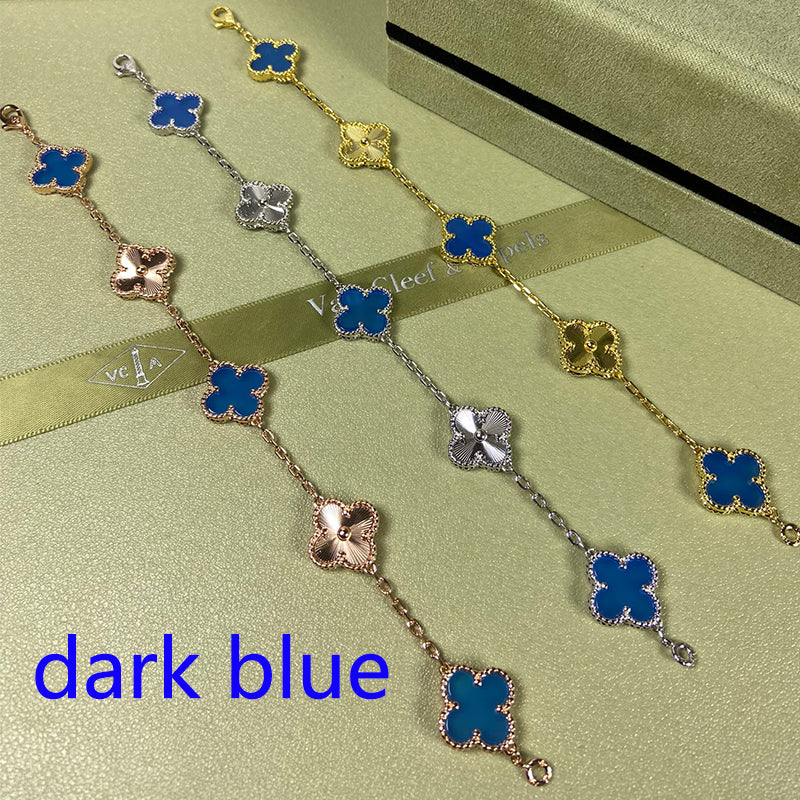 5XVA181KDE Stylish bracelets  5 flowers normal size1.5cm flower