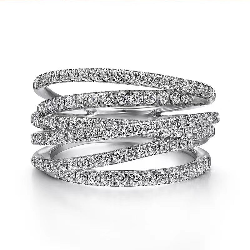 PYA15JDE Stylish Diamond Ring High Quality Wedding Ring