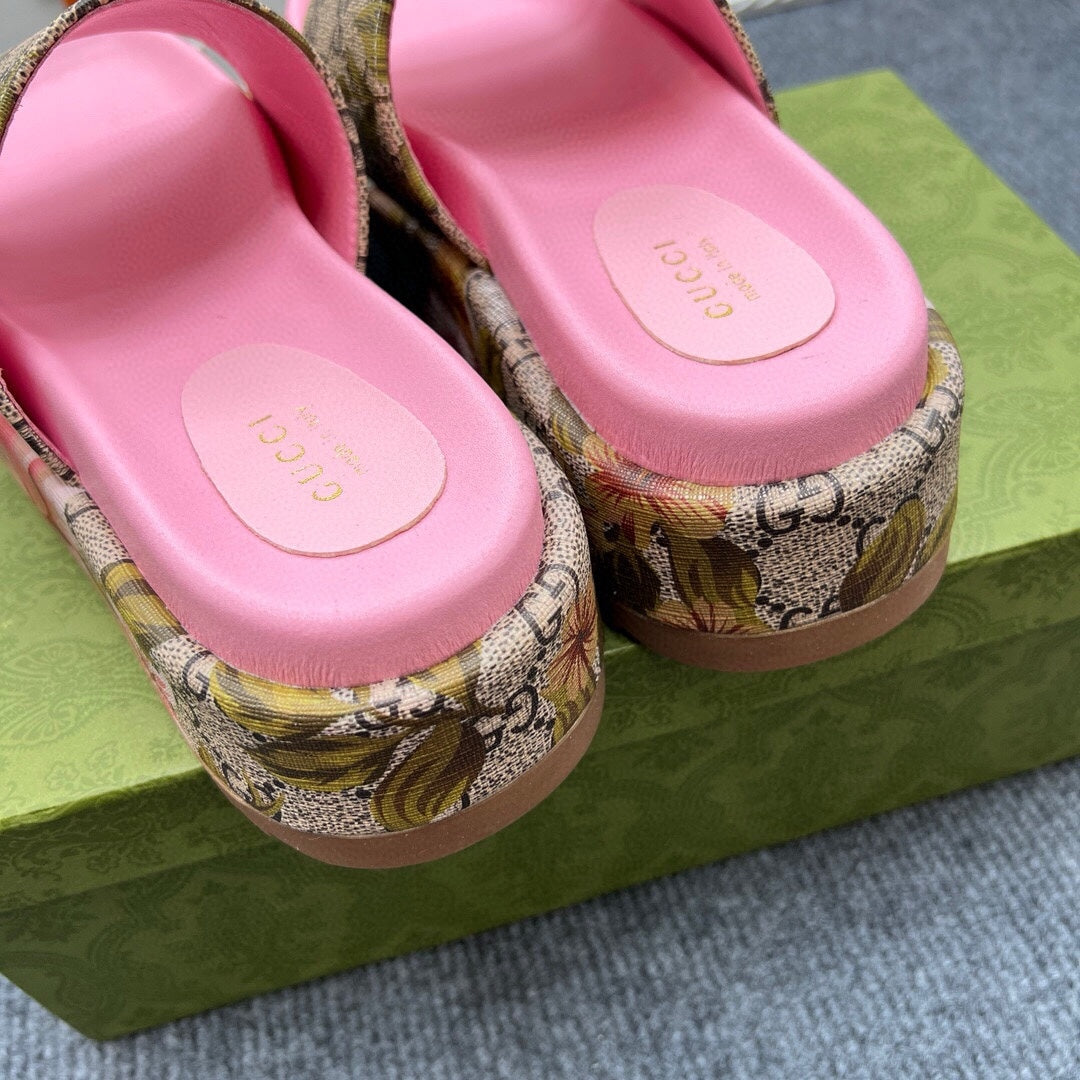 54B122ZDE Stylish slippers  Sole thickness 5.5cm