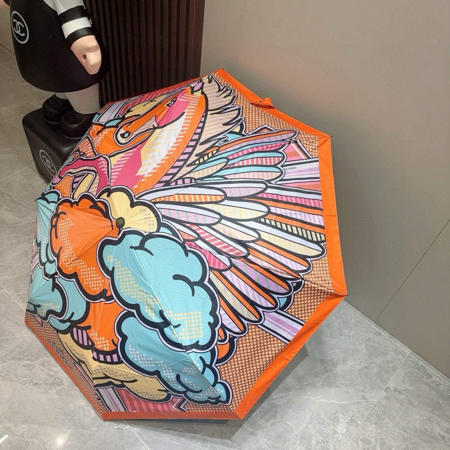 15RH86SDE Stylish UV resistant umbrella