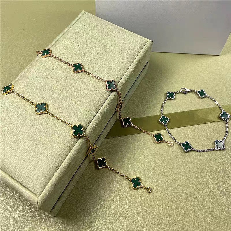 5XVA183KDE Stylishbracelets 6 flowers mini size 0.9cm flower