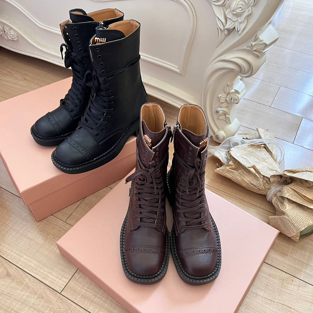 1XA60ZDE Stylish leather  boots