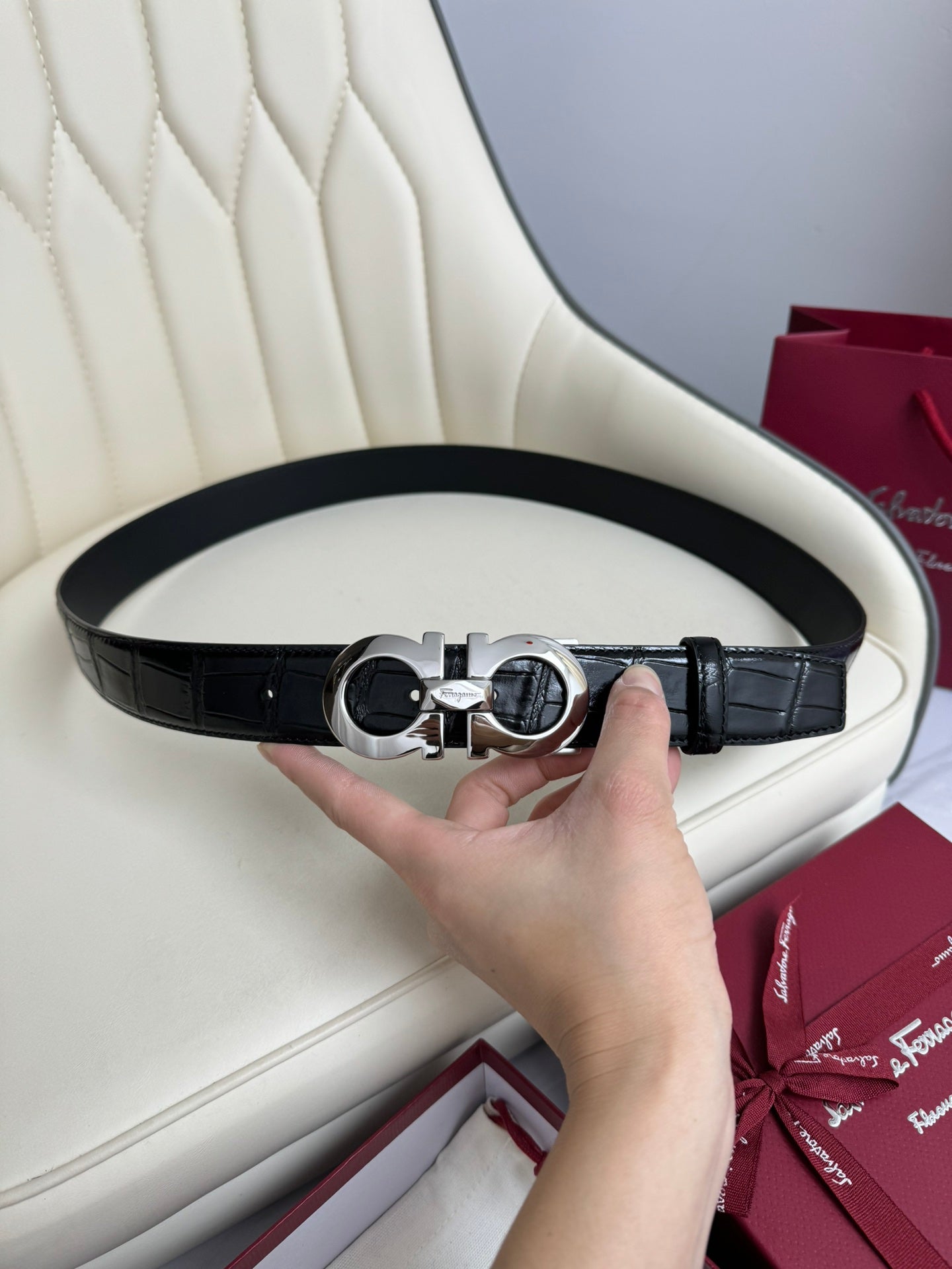 1WA167PDE Stylish  High quality belt With full package