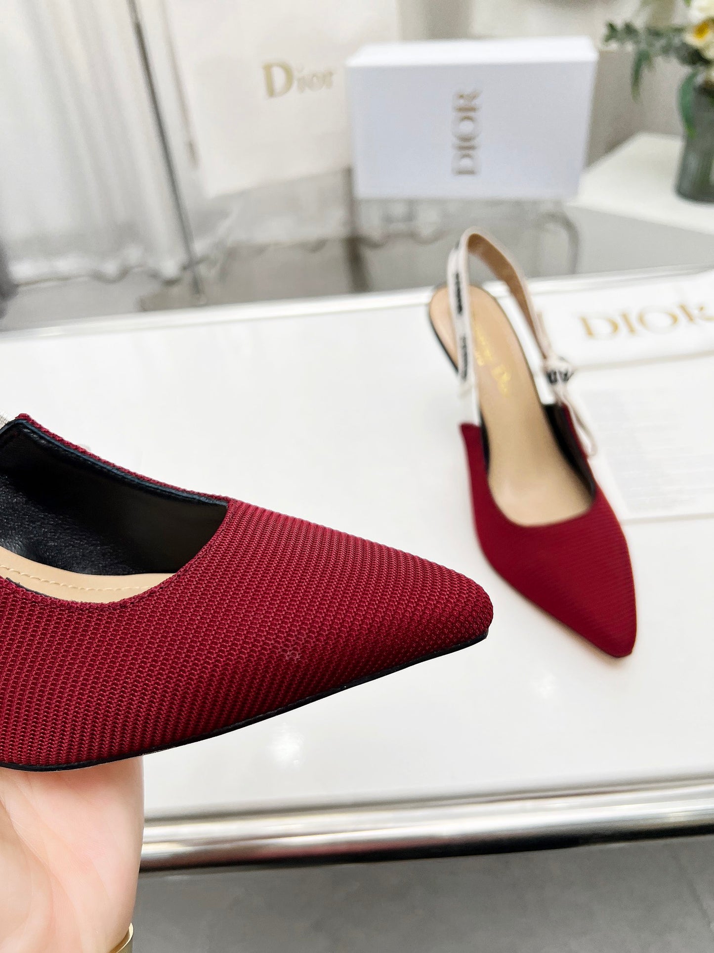 255QD44ZDE Stylish leather High heels