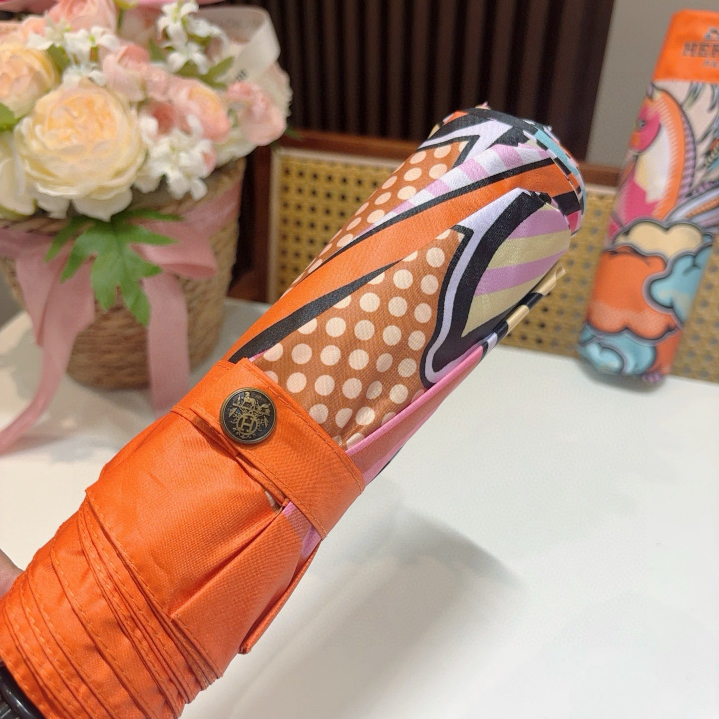 15RH86SDE Stylish UV resistant umbrella