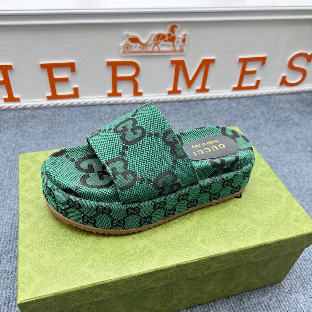 54B122ZDE Stylish slippers  Sole thickness 5.5cm