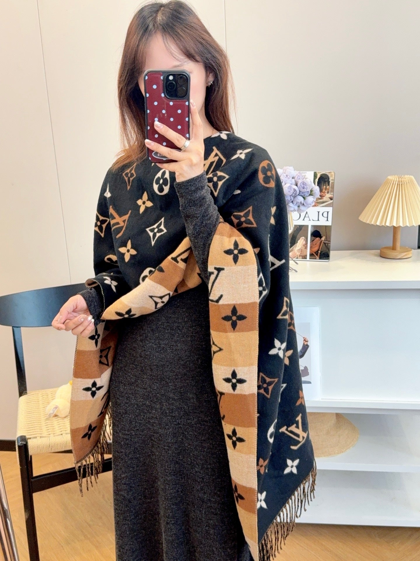 185RE70WDE Stylish Winter Scarves