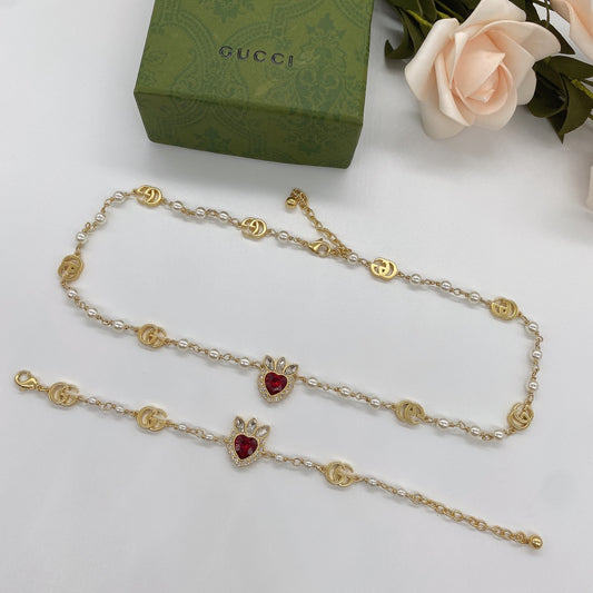 175RB41XDE Stylish  Necklaces . Bracelets