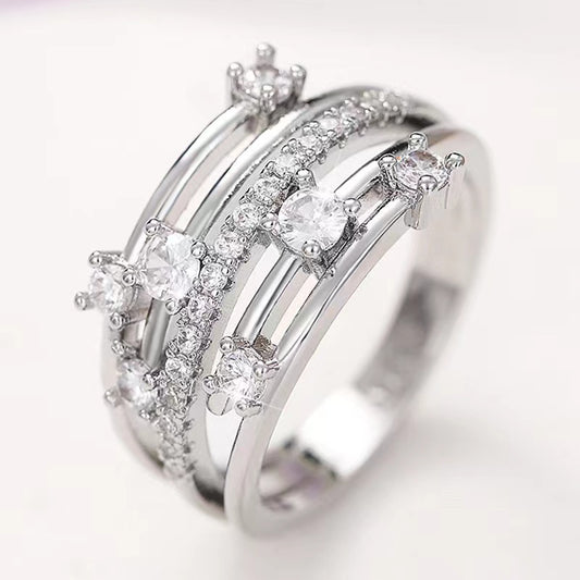 PYA35JDE Stylish Diamond Ring High Quality Wedding Ring