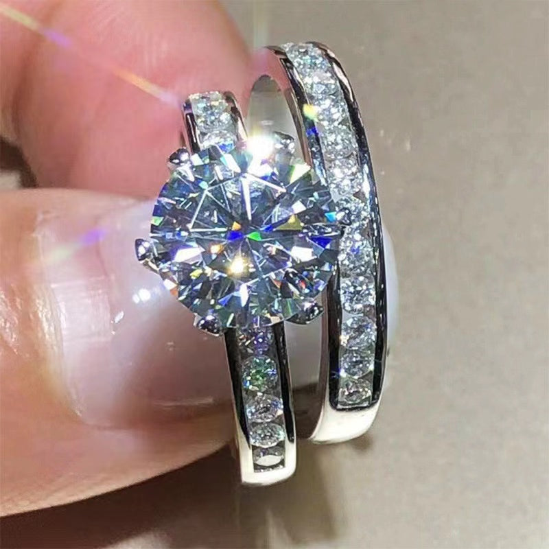 PYA18JDE Stylish  Diamond Ring High Quality Wedding Ring