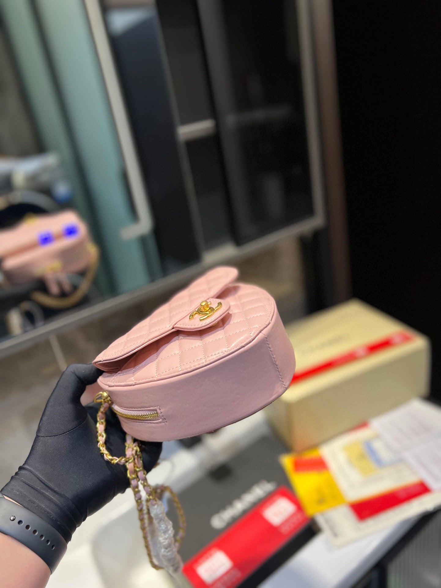 6XC195BDE Stylish leather bag 